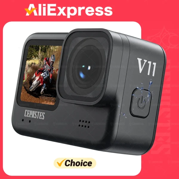 Action Camera 5K 4K bicycle camera Electronic Stabilizer Action cam WiFi Sport camera Helmet Video Recording Cameras video camer