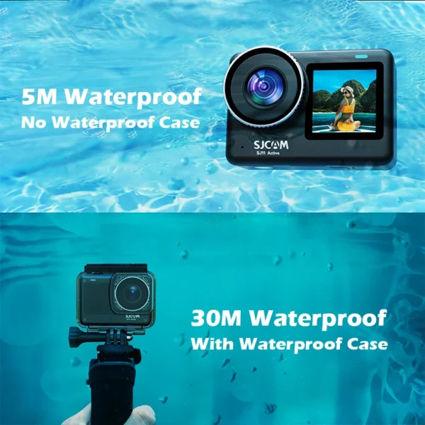 SJCAM Flagship SJ11 Active Action Camera 4K 2.33" Touch Screen Waterproof 5G WiFi Active HDR Video action cam camera sport - Image 4
